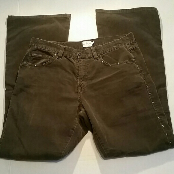 Calvin Klein jeans women's corduroys with studs - Picture 7 of 8